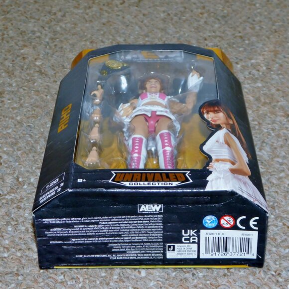 2021 Jazwares AEW Unrivaled Series 3 Riho Figure MIB Brand New # 20 - Picture 7 of 10